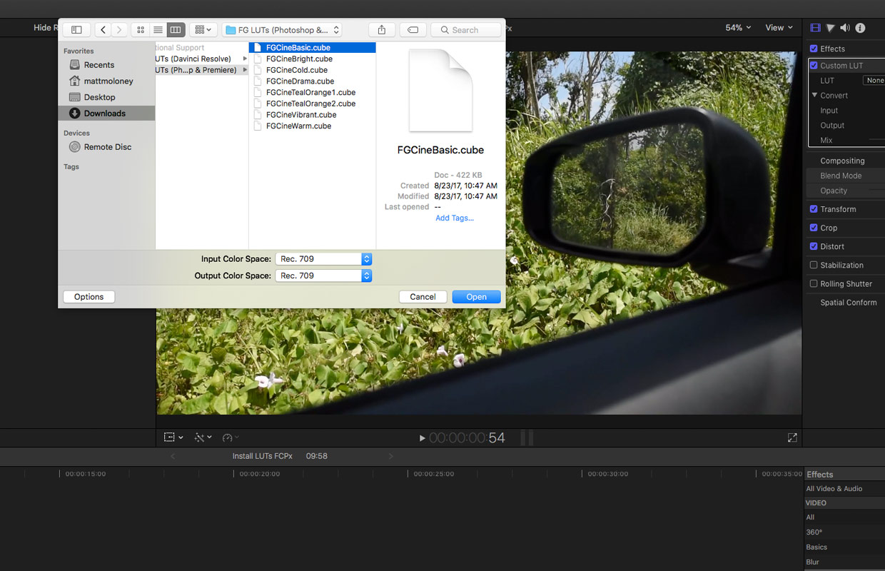 tutorial final cut pro 10.3.4