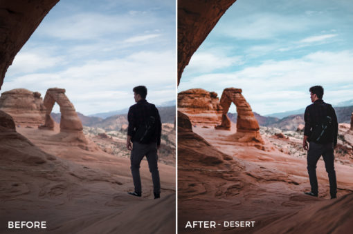 Desert - Marcus Lindberg Lightroom Presets - FilterGrade