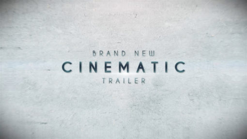 cinematic trailer ae template