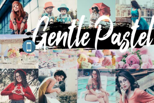 Gentle Pastel Mobile LR Presets by 3Motional