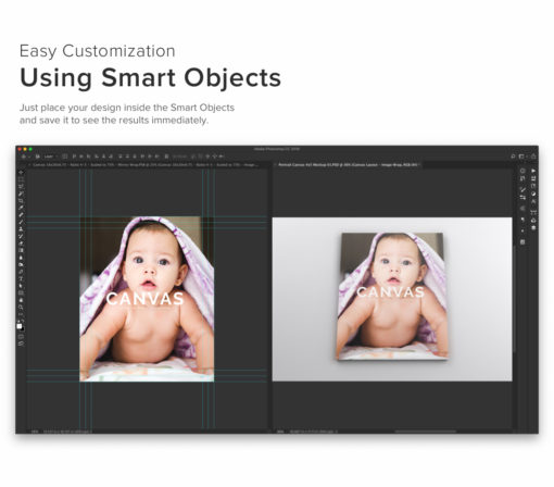 Portrait Canvas Ratio 4x5 Mockup 03 - Image 4