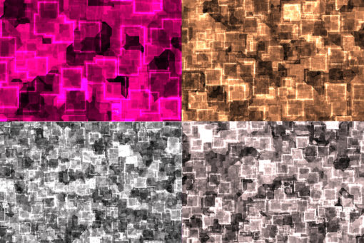 20 Cyber Square Lights Backgrounds - Image 2