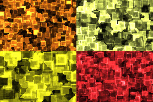 20 Cyber Square Lights Backgrounds - Image 3