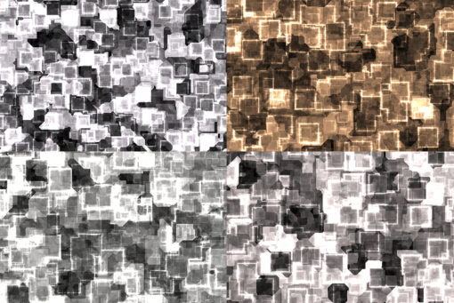 20 Cyber Square Lights Backgrounds - Image 6
