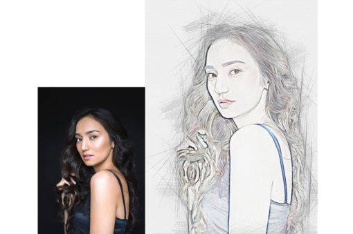 Modern Sketch Photoshop Action - Image 7