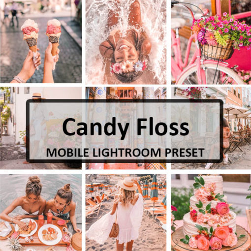 Candy Floss Mobile Lightroom Preset