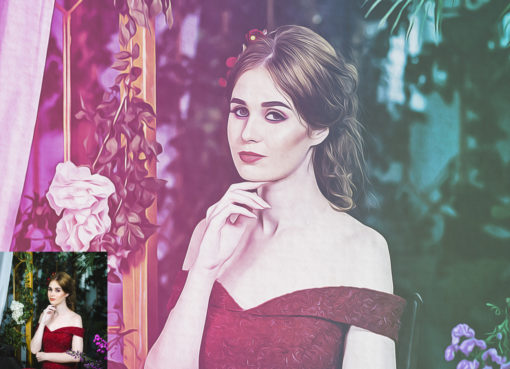 Vintage Oil Effect PS Action - Image 5