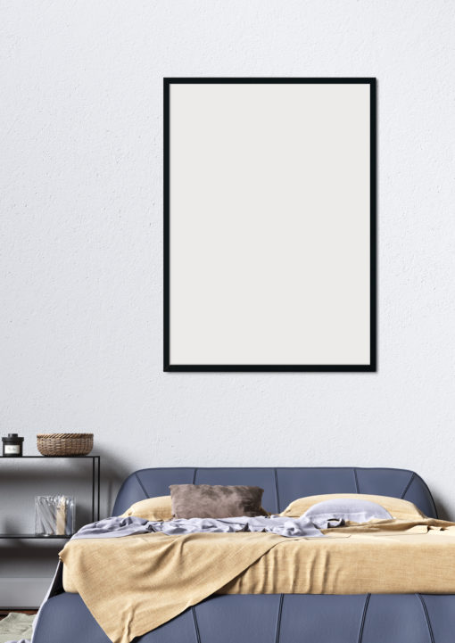 Frame Mockup #419 | Black A3 Frame Mockup, Living Room Mockup - Image 3