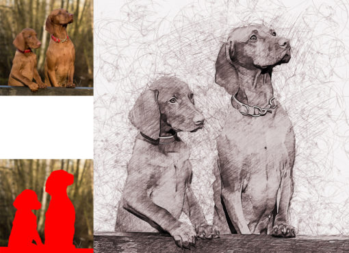Real Hand Drawn Photoshop Action - Image 3
