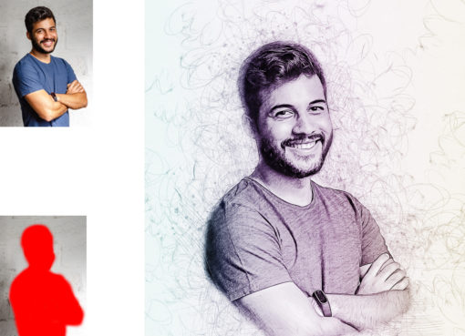 Real Hand Drawn Photoshop Action - Image 6