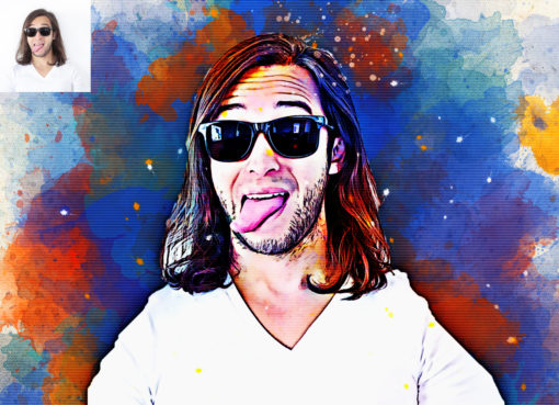 Watercolor Art Photoshop Action - Image 8