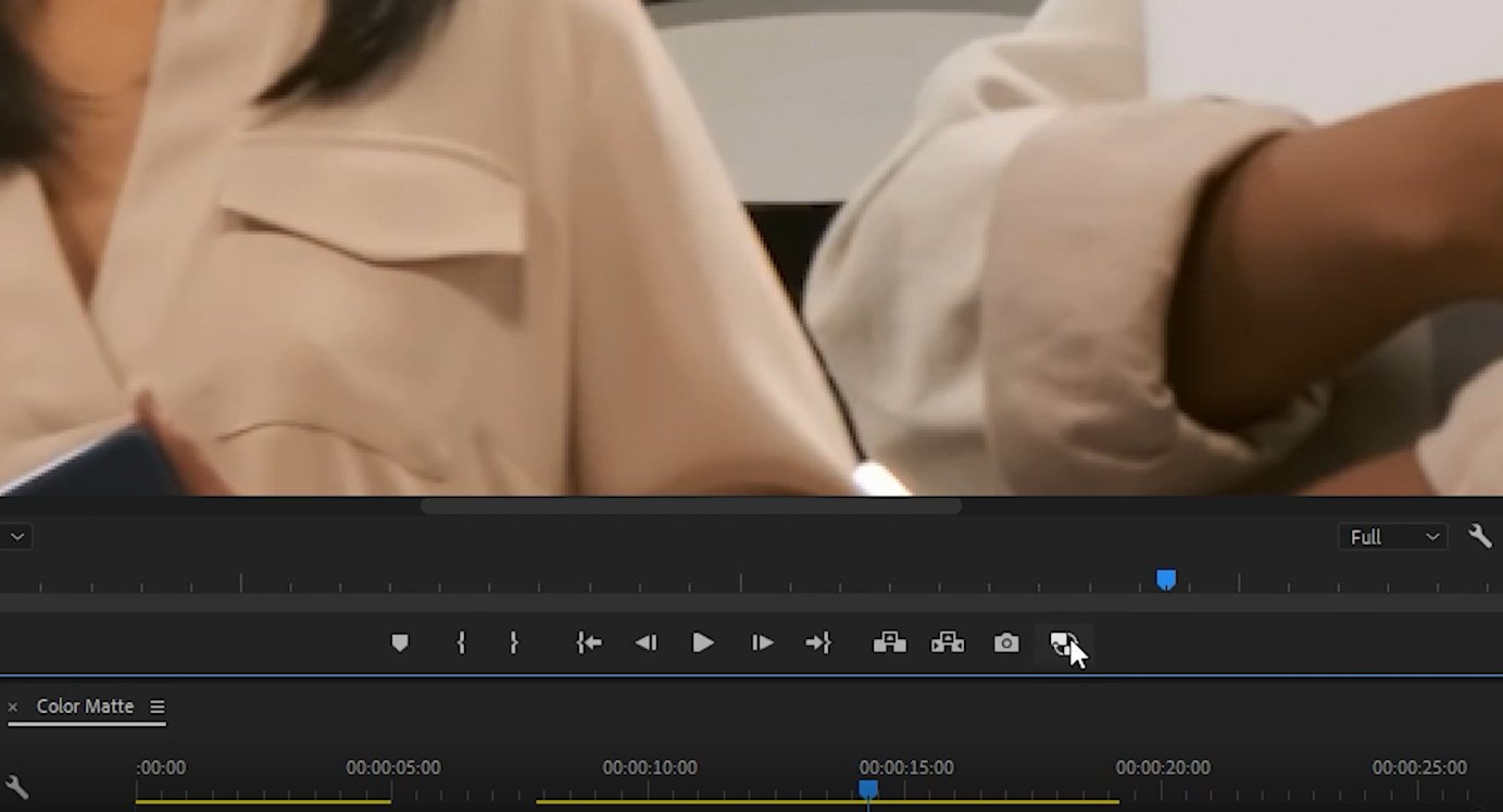 timeline in premiere pro