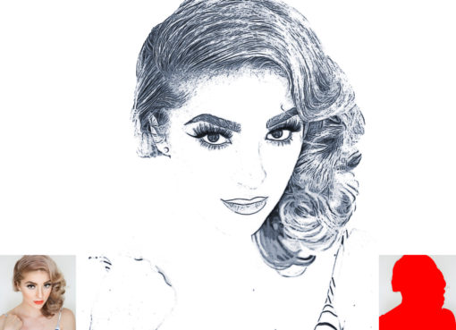 Clean Sketch Photoshop Action - Image 4