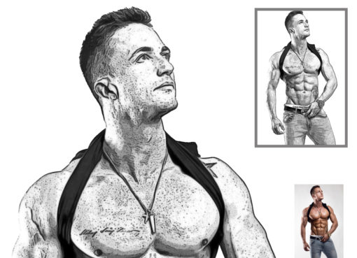 Clean Sketch Photoshop Action - Image 9
