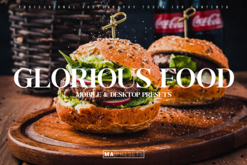 10 GLORIOUS FOOD - Mobile & Desktop Lightroom Presets