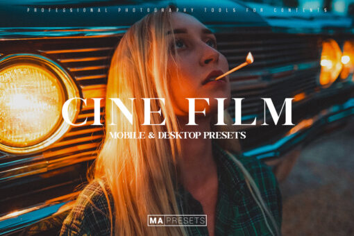 10 CINEMATIC FILM - Mobile & Desktop Lightroom Presets