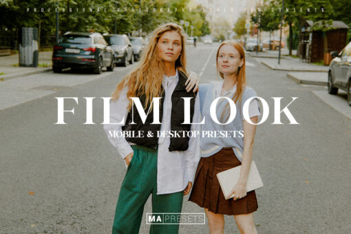 10 FILM LOOK - Mobile & Desktop Lightroom Presets