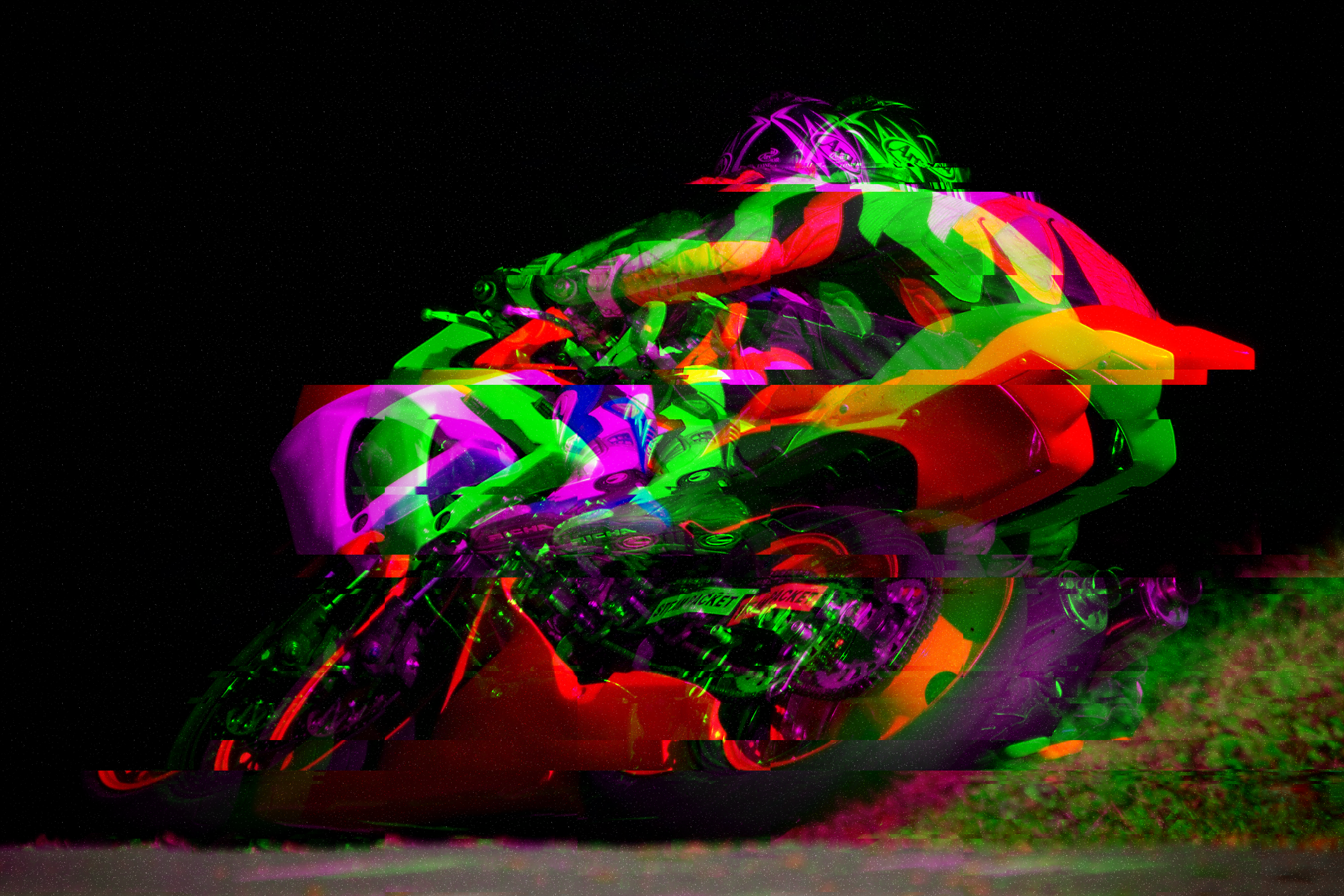 Glitch Effect Pack Photo Template FilterGrade