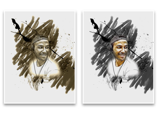 Ink Poster Art Photoshop Action - Image 4