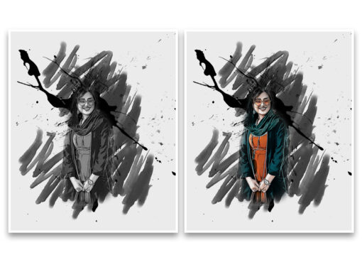 Ink Poster Art Photoshop Action - Image 10