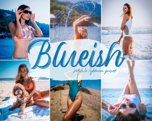 Blueish Lightroom Presets