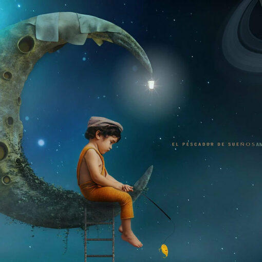 My Magic Moon Digital Backdrop / Background. - Image 4