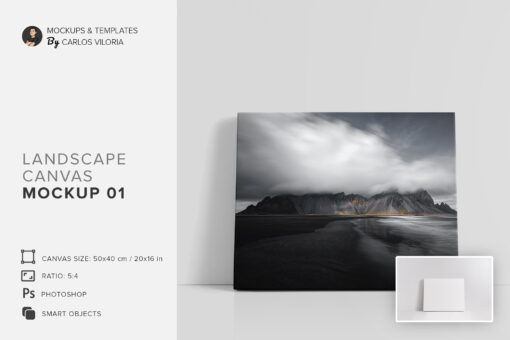 Canvas Mockups Bundle 2 - Image 20
