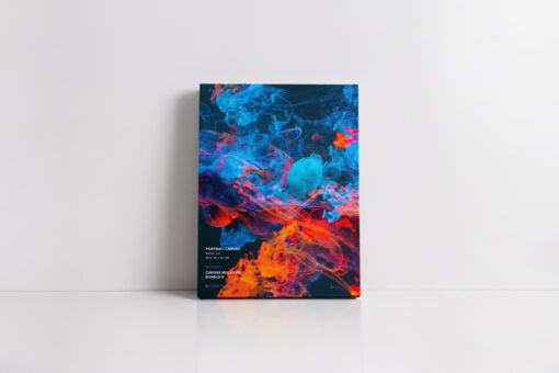 Portrait Canvas Ratio 3x4 Mockup 01 - Image 4