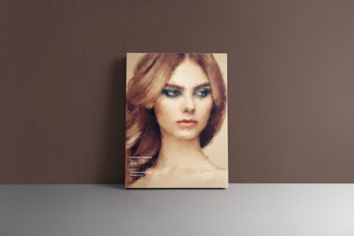 Portrait Canvas Ratio 3x4 Mockup 01 - Image 5