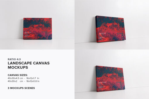 Canvas Mockups Bundle 2 - Image 14