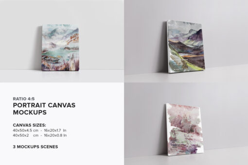 Canvas Mockups Bundle 2 - Image 21