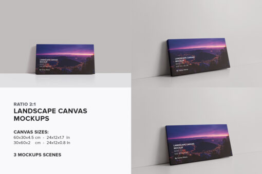 Canvas Mockups Bundle 2 - Image 41