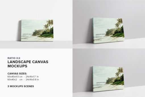 Canvas Mockups Bundle 2 - Image 25
