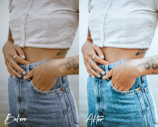 6 Lightroom Presets for Mobile & Desktop, Pastel Blue Presets - Image 9