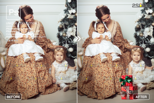 Christmas overlay&Glitter overlays,Santa,Snow - Image 9
