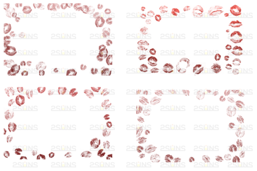Valentine overlay & Kiss border overlays,Valentine - Image 7