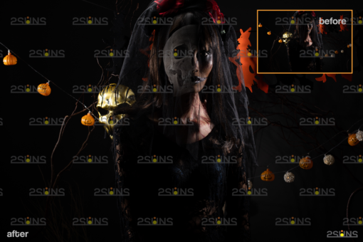 Halloween overlay&Pumpkin clipart,Horn, Potion, Halloween clipart - Image 5