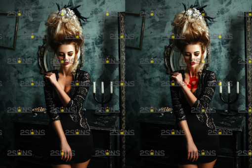 Halloween overlay&Halloween clipart,Skull png overlays - Image 6