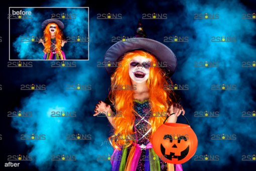 Halloween overlay&Halloween clipart,pumpkin overlay,blood - Image 4