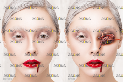 Halloween overlay&Halloween clipart,pumpkin overlay,blood - Image 5