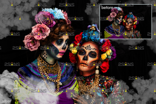 Halloween photoshop overlay & Halloween clipart: Fog/smoke - Image 2