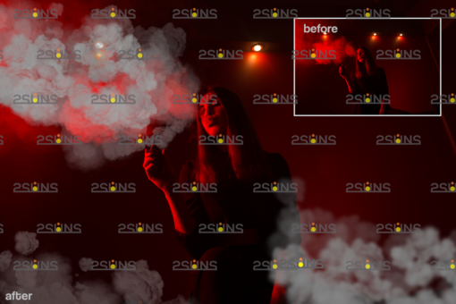 Halloween photoshop overlay & Halloween clipart: Fog/smoke - Image 3