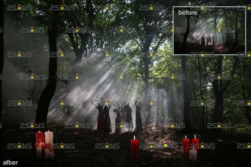 Halloween photoshop overlay & Halloween clipart: Fog/smoke - Image 4