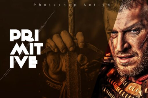 Primitive Photoshop Action | Photoshop Actions - Image 2