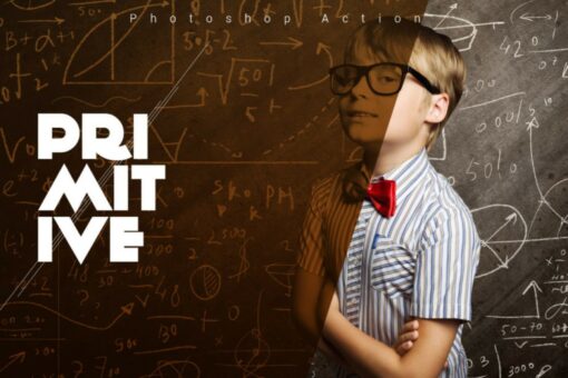 Primitive Photoshop Action | Photoshop Actions - Image 6