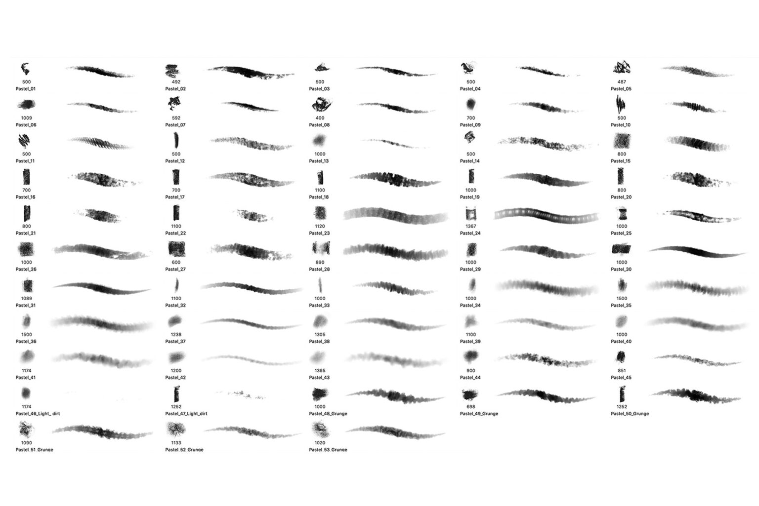 Pastel Brush Set FilterGrade