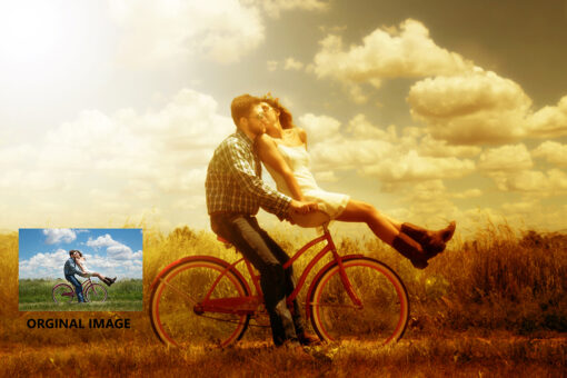 Golden Hour Movie Poster - Photoshop Action - Image 5