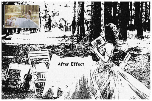 Novel Illustrations - Photoshop Action - Image 2