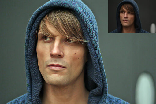 Oily - Photoshop Action - Image 3