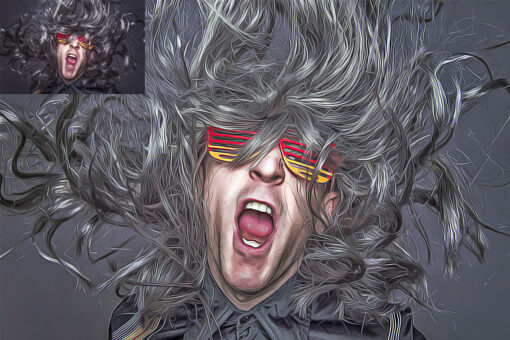 Oily - Photoshop Action - Image 4